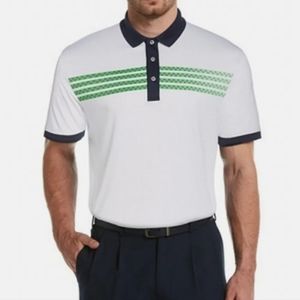 PGA Eco white golf shirt